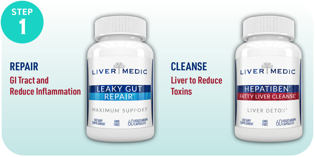 STEP 1: Reverse Leaky Gut, Cleanse